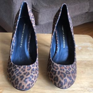 Chinese Laundry Leopard Heels